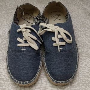 LA Hearts Jean Blue Shoes